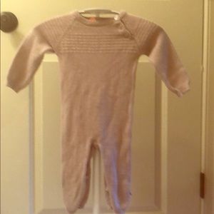 Luxury boutique find wool and cotton romper